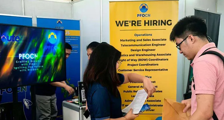 PFOCN Engages Future Talent at De La Salle University Job Fair